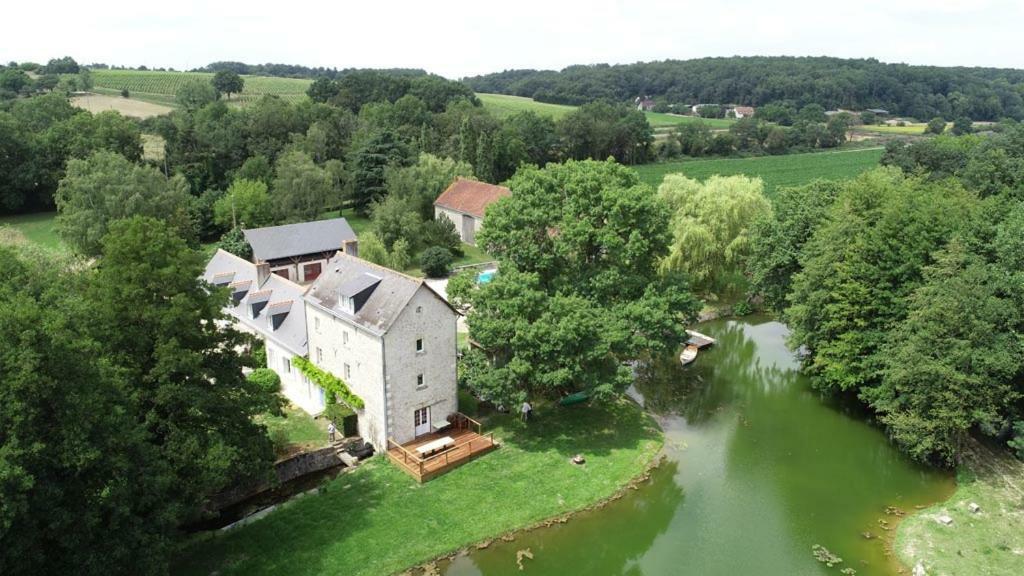 Reugny  Le Moulin De Chareau B&B 외부 사진